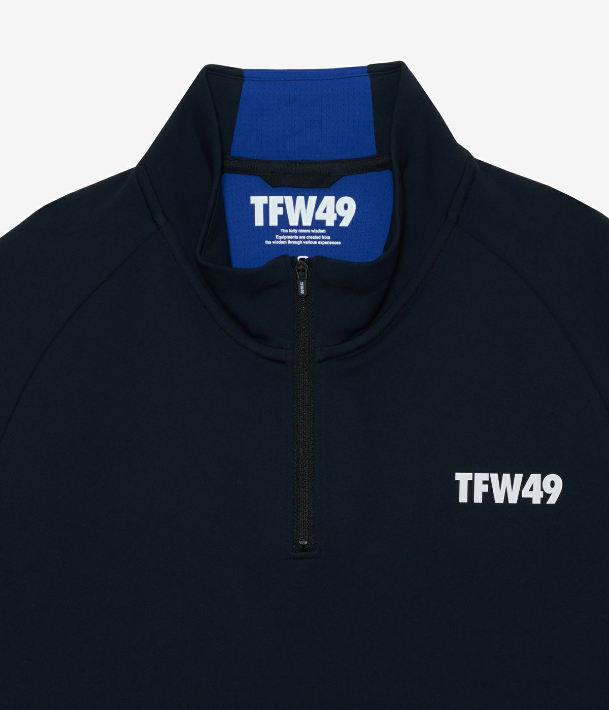 TFW49 MOCK NECK HALF ZIP サイズL TFW49 / T102520024 / MOCK NECK HALF ZIP L/S TEE (2色