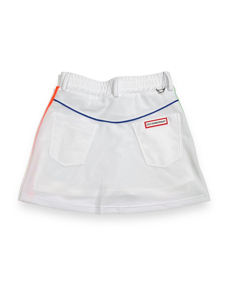 DECEMBERMAY / 2-305-2517 / Asymmetryline Coolness Mesh skirt