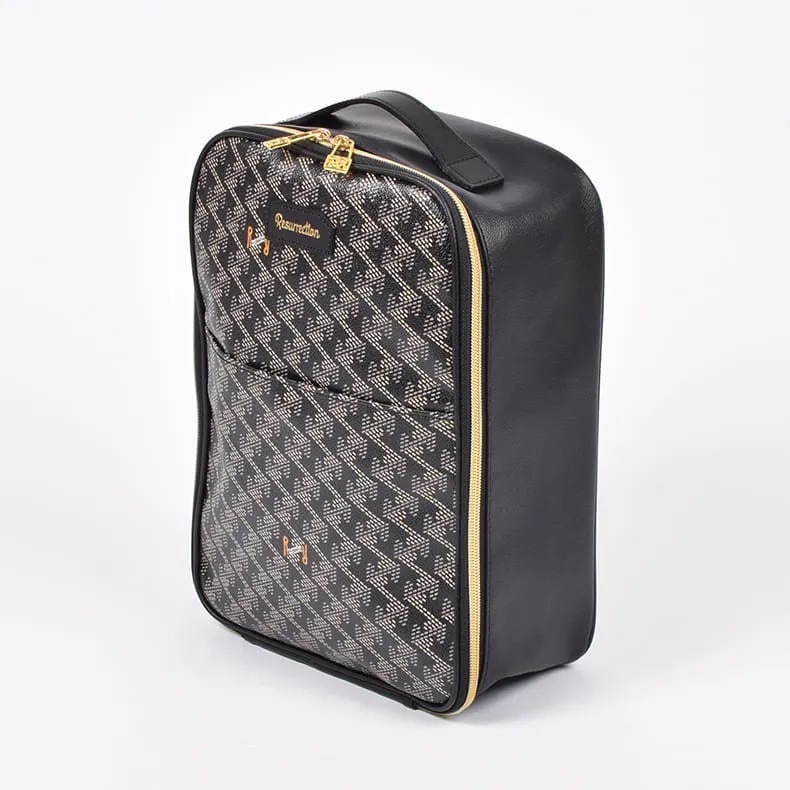 レザレクション　シューズケース　ピングーno.5 モノブラック Resurrection / ピングー No.5 / ダークブラック | BRAND