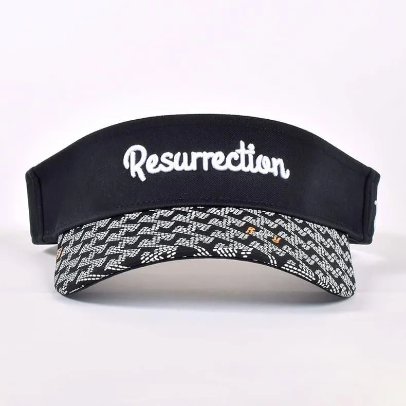 Resurrection / BF12SV01 / GMブリムサンバイザー / ブラック×ホワイト