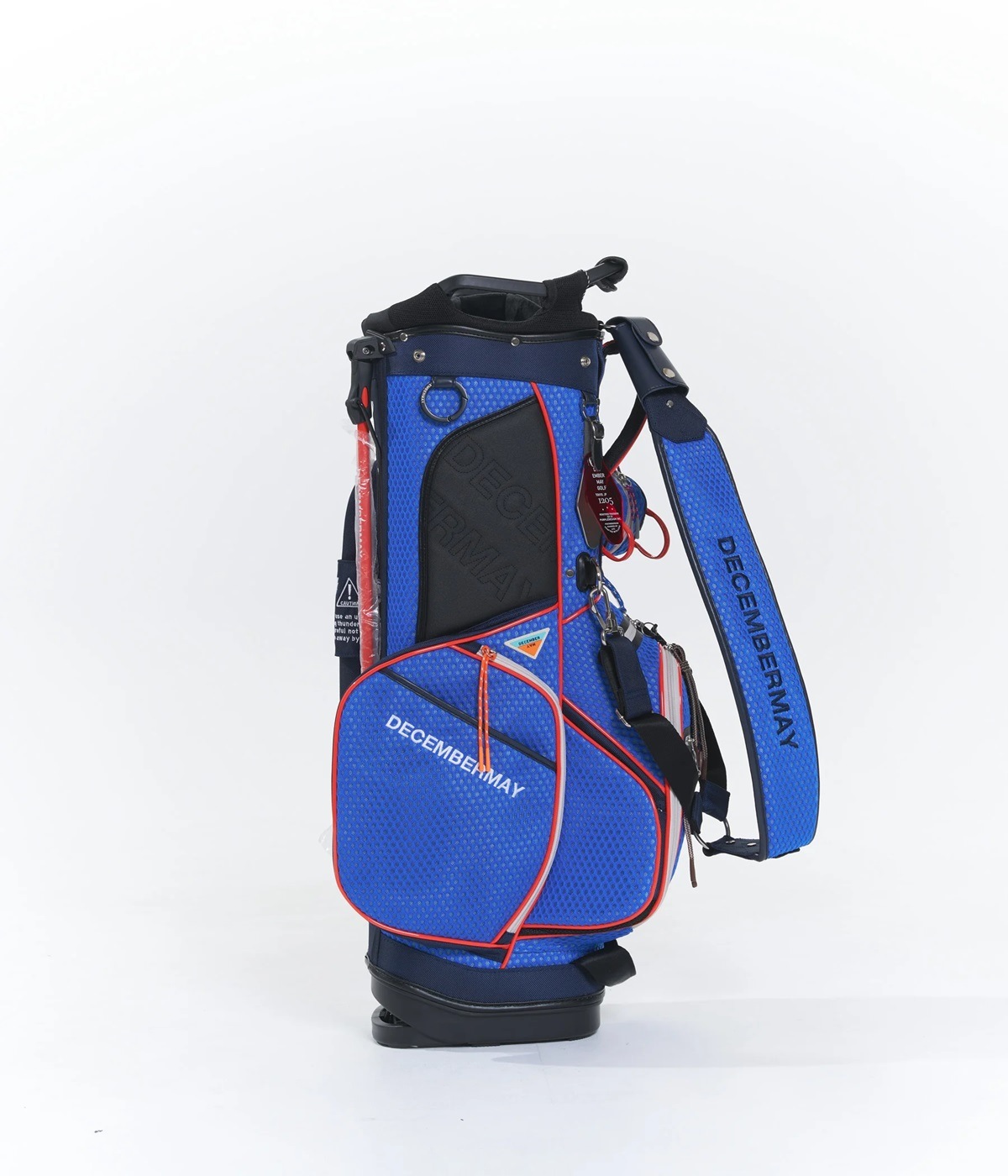 【予約中！】 DECEMBERMAY / 3-999-8030 / Honeycomb Mesh Stand Caddy-BLUE ゴルフバッグ・キャディバッグ