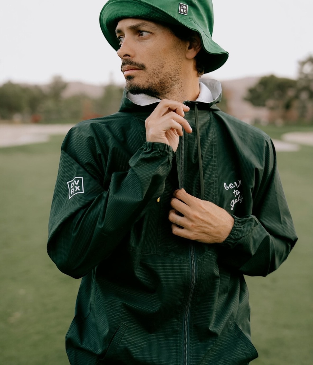 DEVEREUX GOLF ブルゾン グリーン スタジャン 中綿 DEVEREUX GOLF ブルゾン グリーン スタジャン 中綿