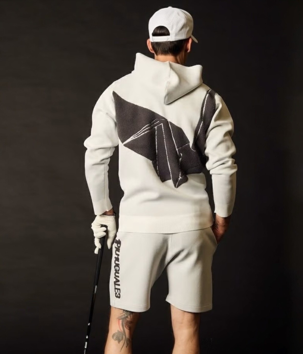 1PIU1UGUALE3 GOLF / GRK092-GPE044 / 113 GOLF KNIT PARKER /WHITE