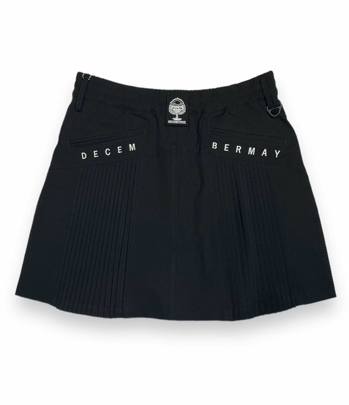 DECEMBERMAY/ 2-405-2548 Sorona agile pleats skirt / WOMEN-BLACK