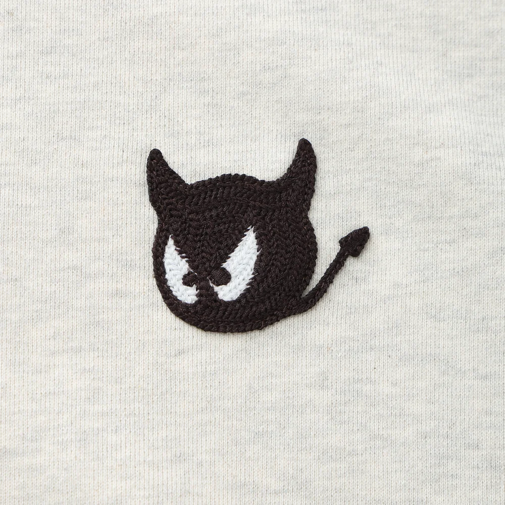 WAAC / 072264016 / クルーネックスウェット / UNISEX-アイボリー
