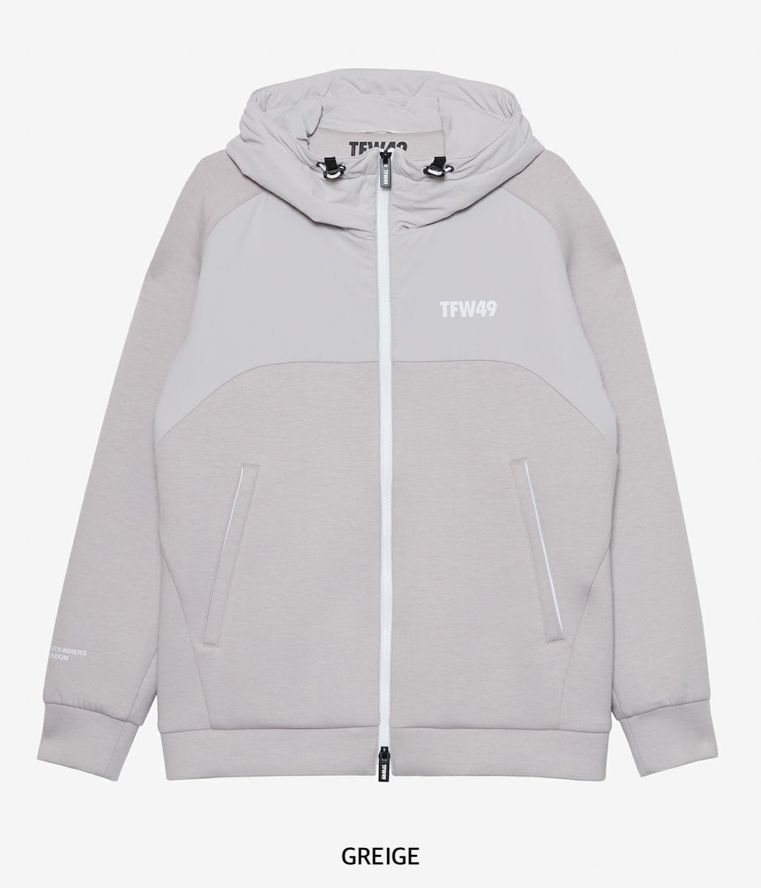 メンズウェア TFW49 CARDBOAD MATELIAL STAND FULL ZIP メンズウェア TFW49 CARDBOAD MATELIAL STAND FULL ZIP S