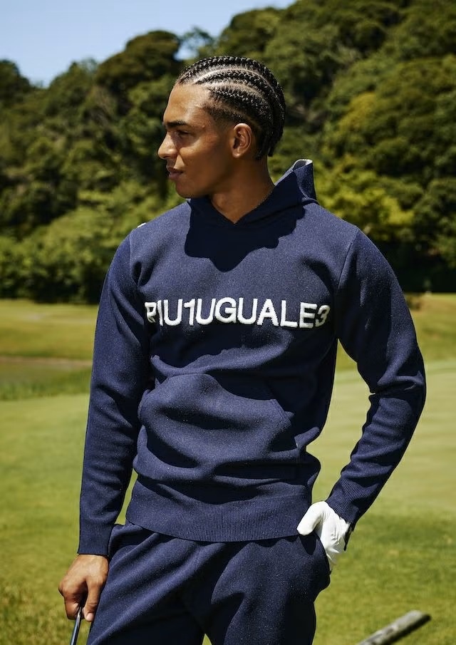 1PIU1UGUALE3 GOLF / GRK092-GPE044 / 113 GOLF KNIT PARKER / NAVY