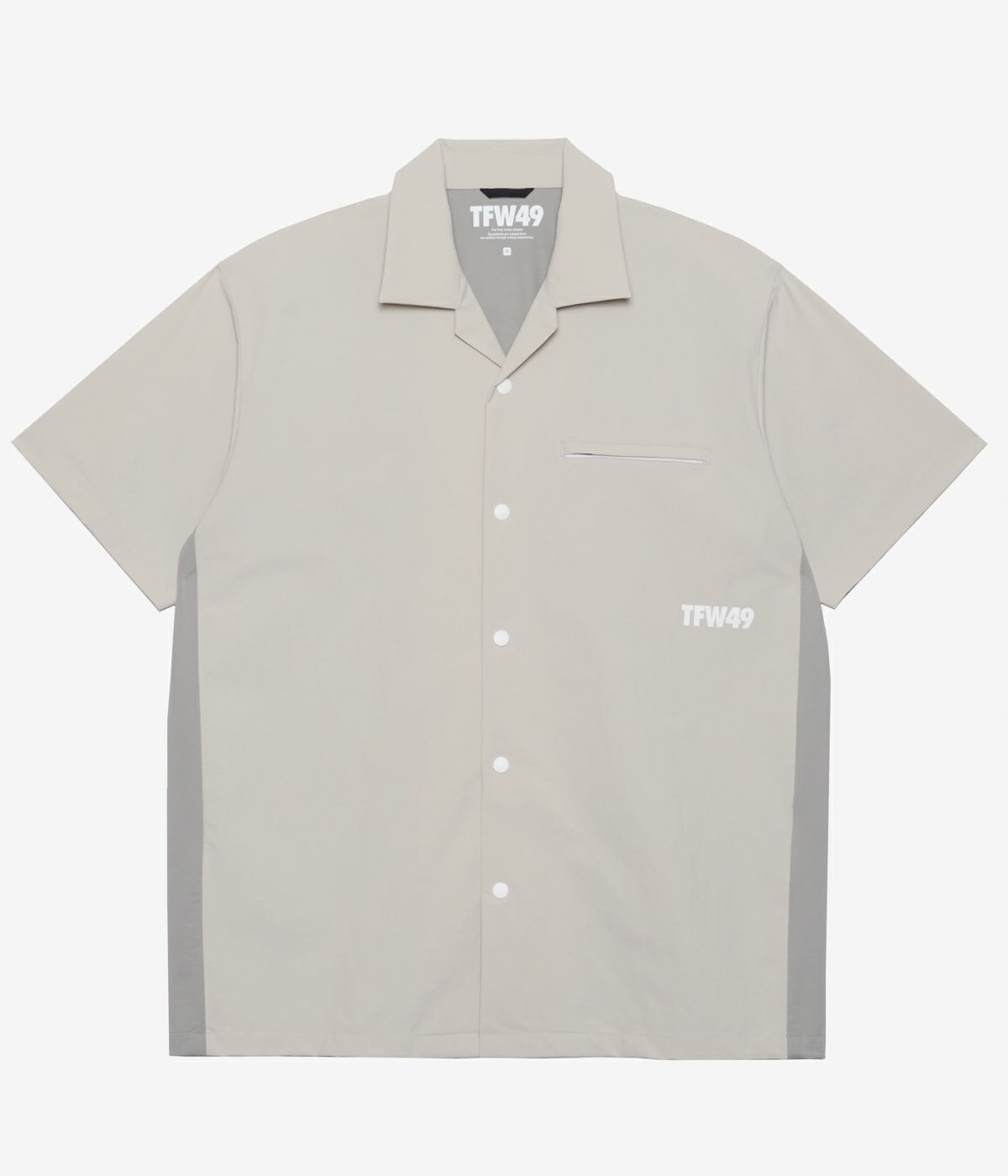 TFW49 / T062520002/COMBINATION OPEN COLLAR SHIRT（3色) | BRAND