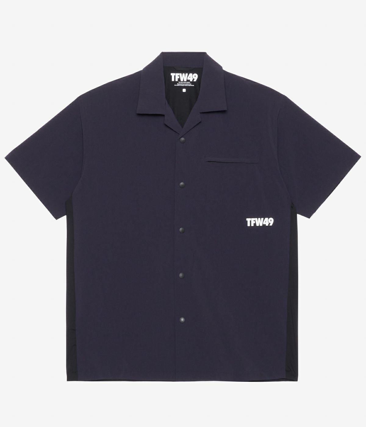 TFW49 / T062520002/COMBINATION OPEN COLLAR SHIRT（3色) | BRAND