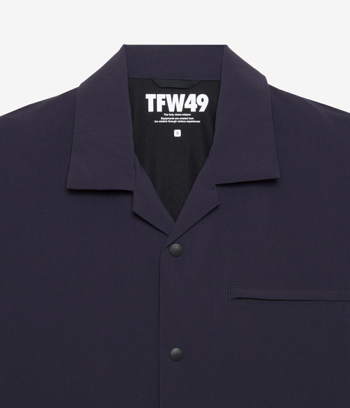 TFW49 / T062520002/COMBINATION OPEN COLLAR SHIRT（3色) | BRAND
