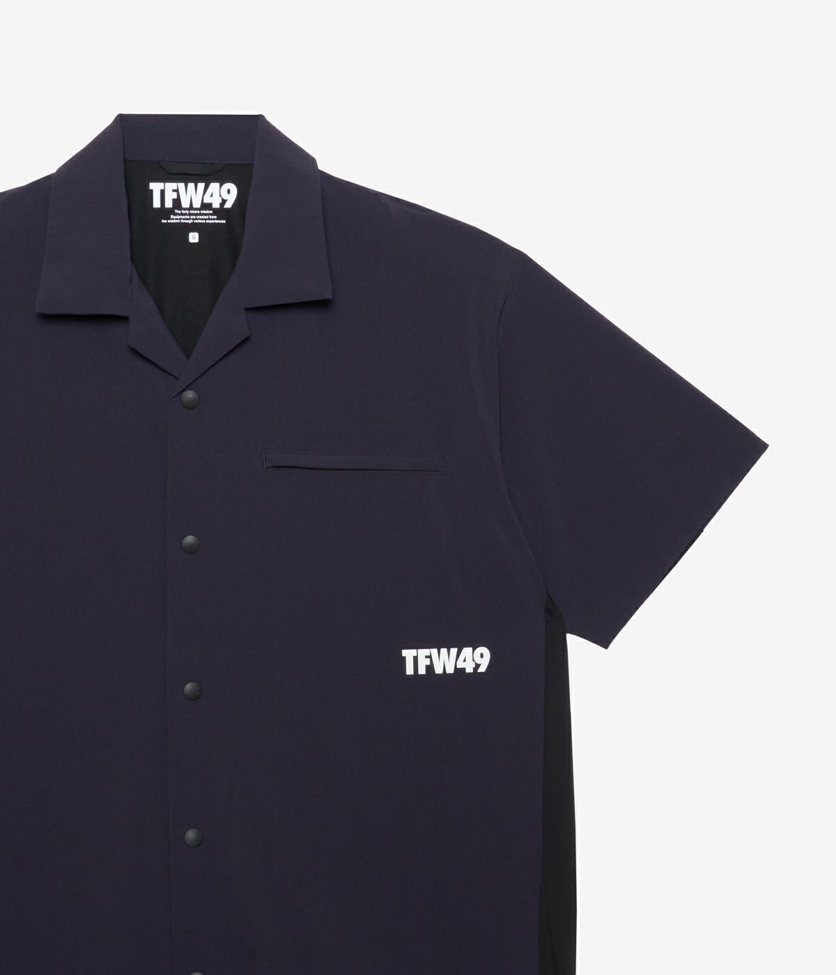 TFW49 / T062520002/COMBINATION OPEN COLLAR SHIRT（3色) | BRAND