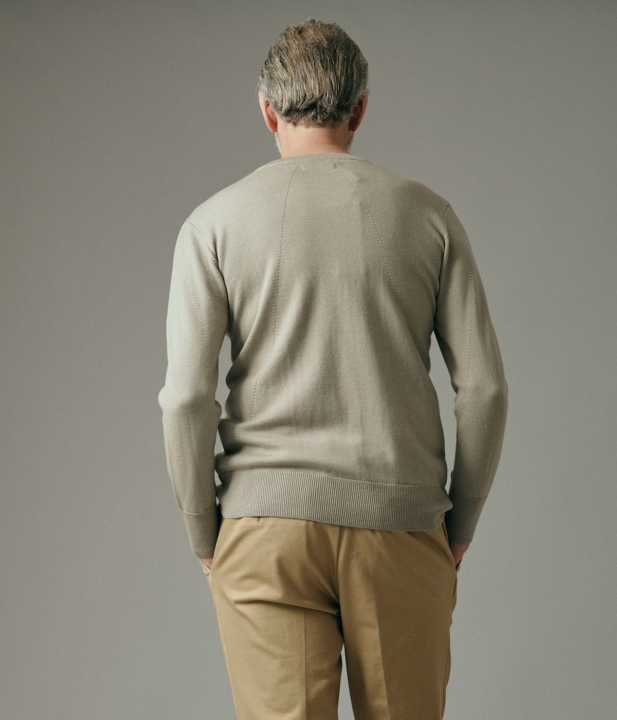 junhashimoto / 1092520002 / 12G CREW NECK KNIT | BRAND