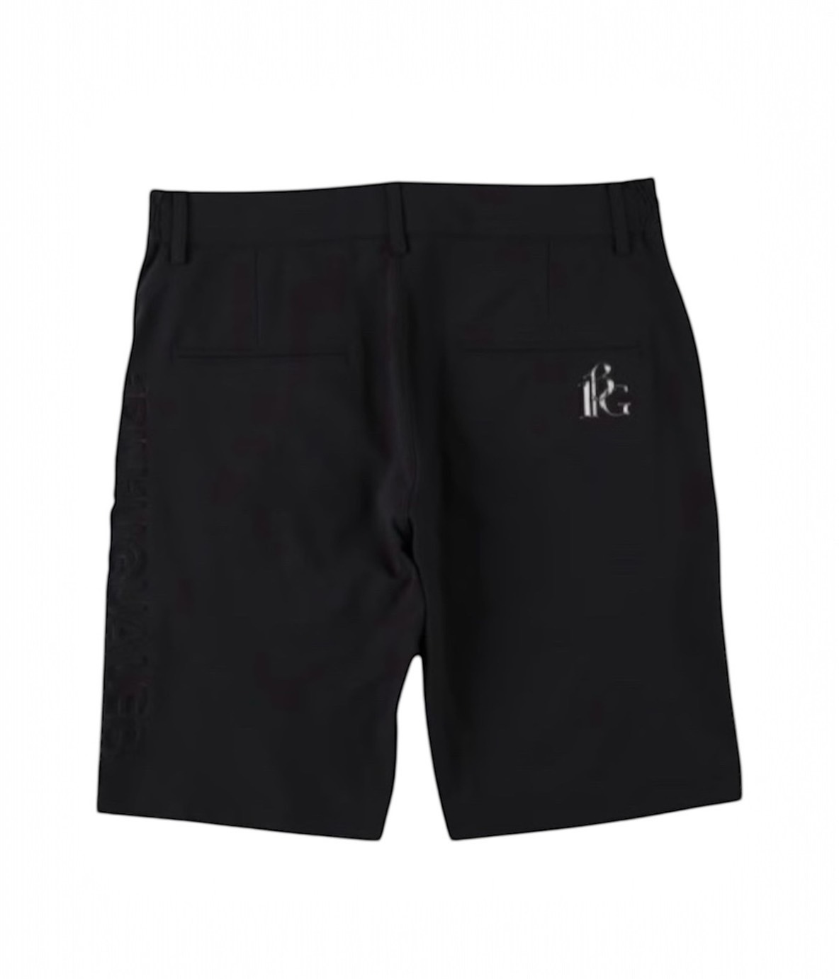 メンズウェア 1PIU1UGUALE3 GOLF TUCK SHORTS BLACK 1PIU1UGUALE3 GOLF / GRP176-POE536 /113 GOLF EMBOSS SHORTS