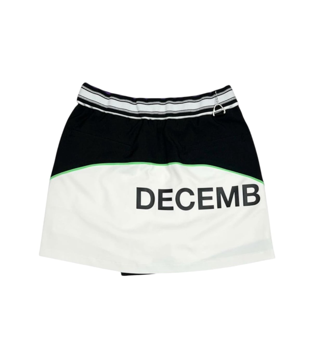 ディセンバーメイ　バイカラーゴルフスカート　Ｍ ディセンバーメイ バイカラーゴルフスカート M ディセンバーメイ バイ