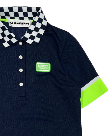DECEMBERMAY / 2-305-0123 / Renovated Checkered polo / WOMEN