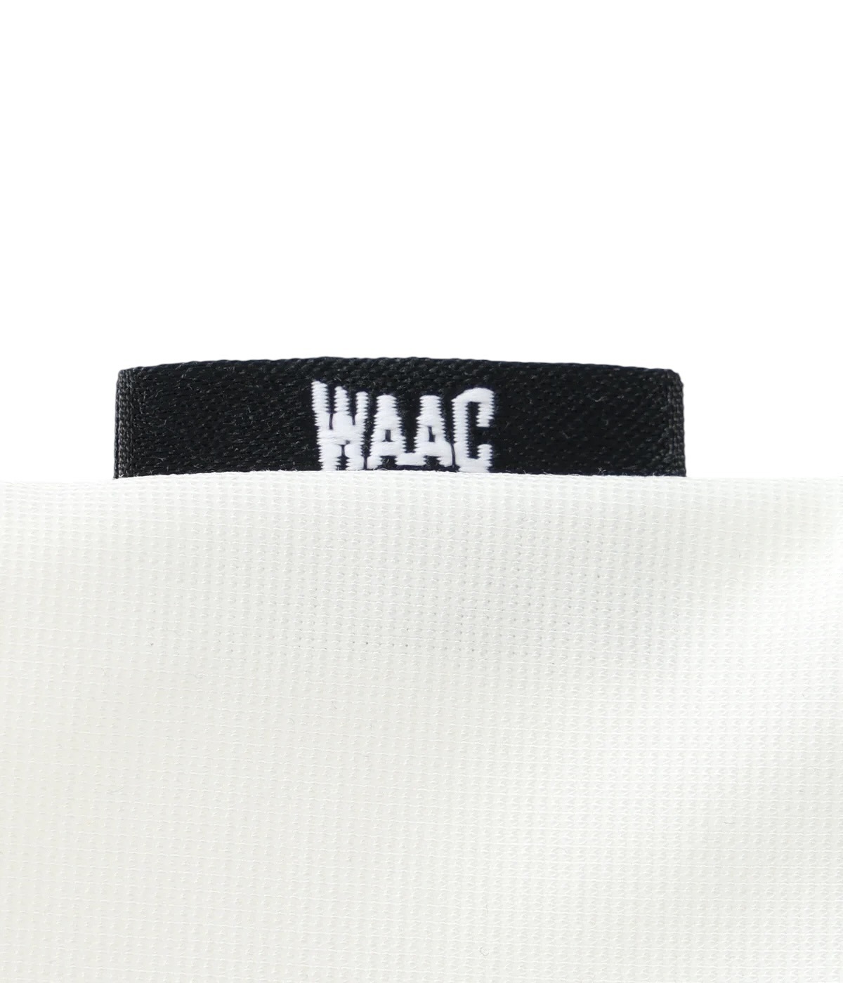 新品タグ付き WAAC ゼブラ柄 ロゴプリント 半袖 ポロシャツ XLサイズ WAAC / 072262047 / クールストレッチポンチ 半袖ポロシャツ / MENS