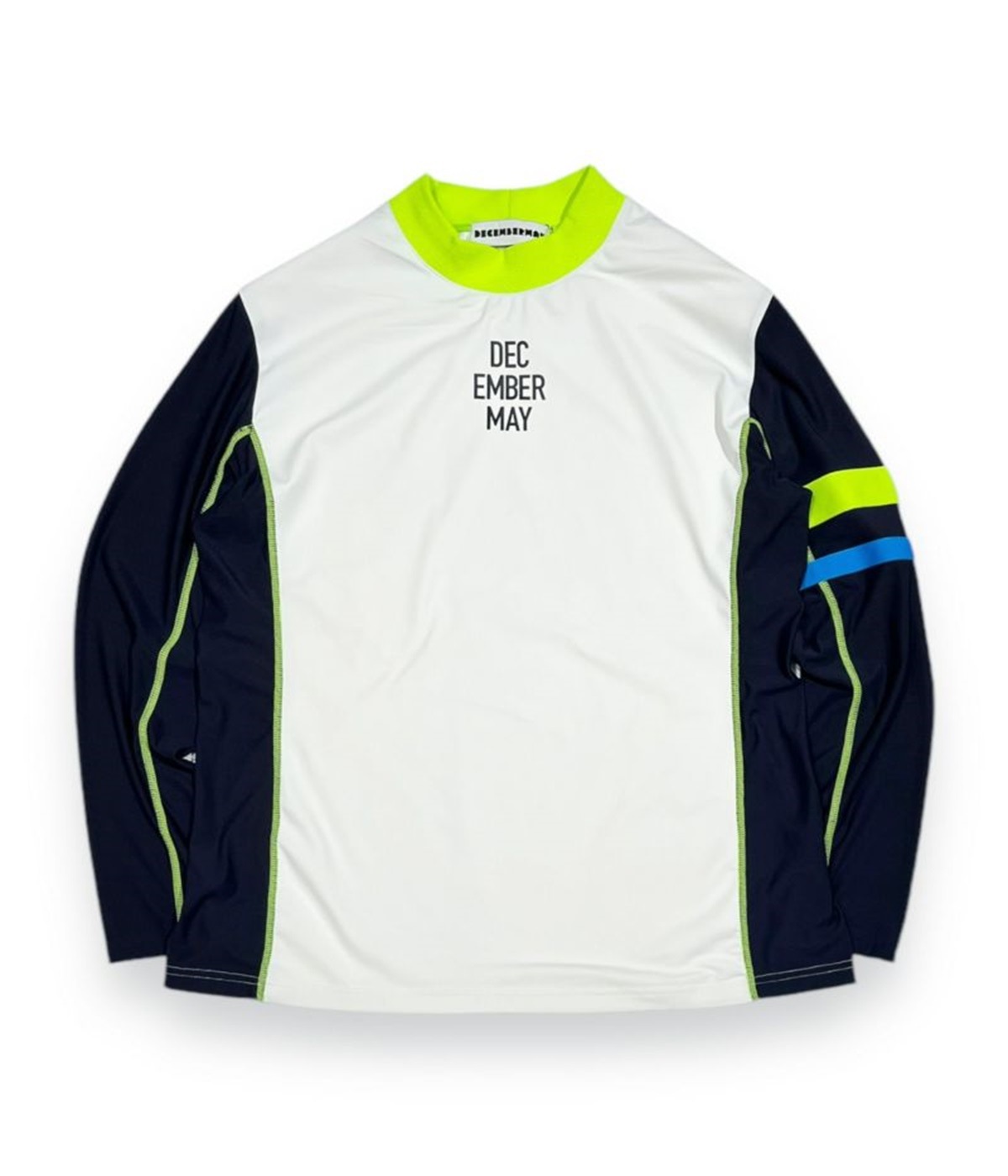 DECEMBERMAY / 1-412-0514 / Bi-color long sleeve Mock（2色） / MAN