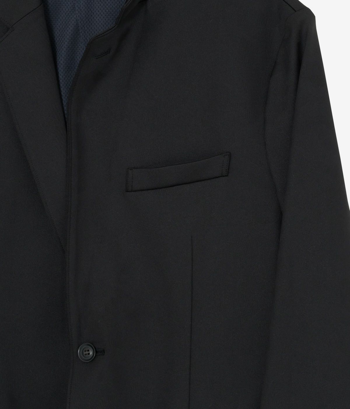 junhashimoto / 1030000008 / JERSEY JACKET -EMBOSS CAMO-/BLACK