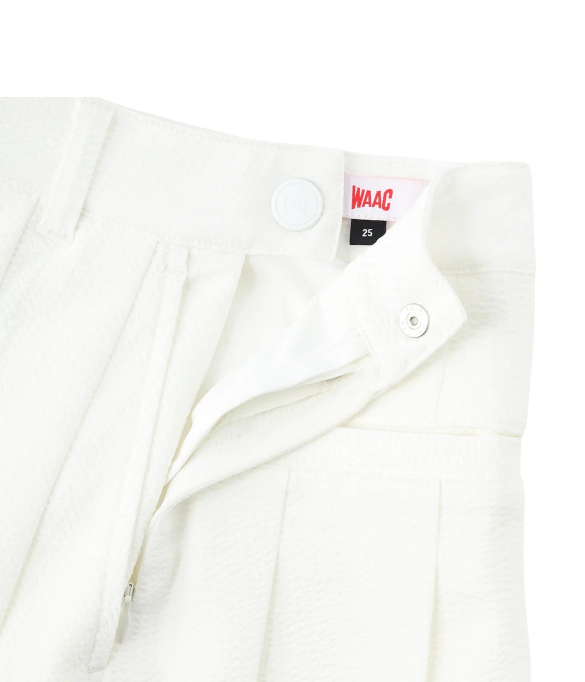 WAAC / 072262390 / シアサッカー スカート / WOMENS-WHITE | BRAND