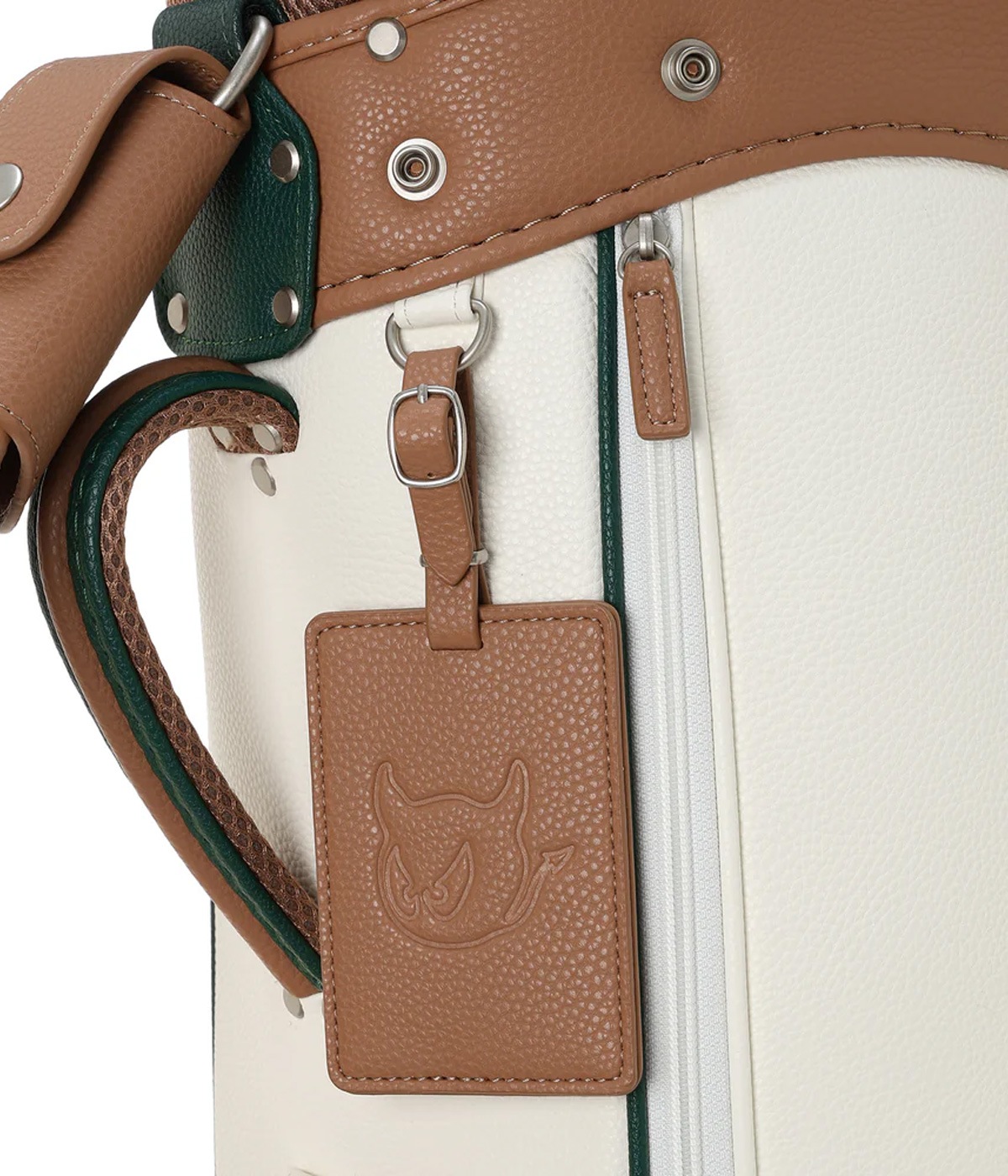 WAAC / 072262800 / synthetic leather series キャディバッグ -NAVY