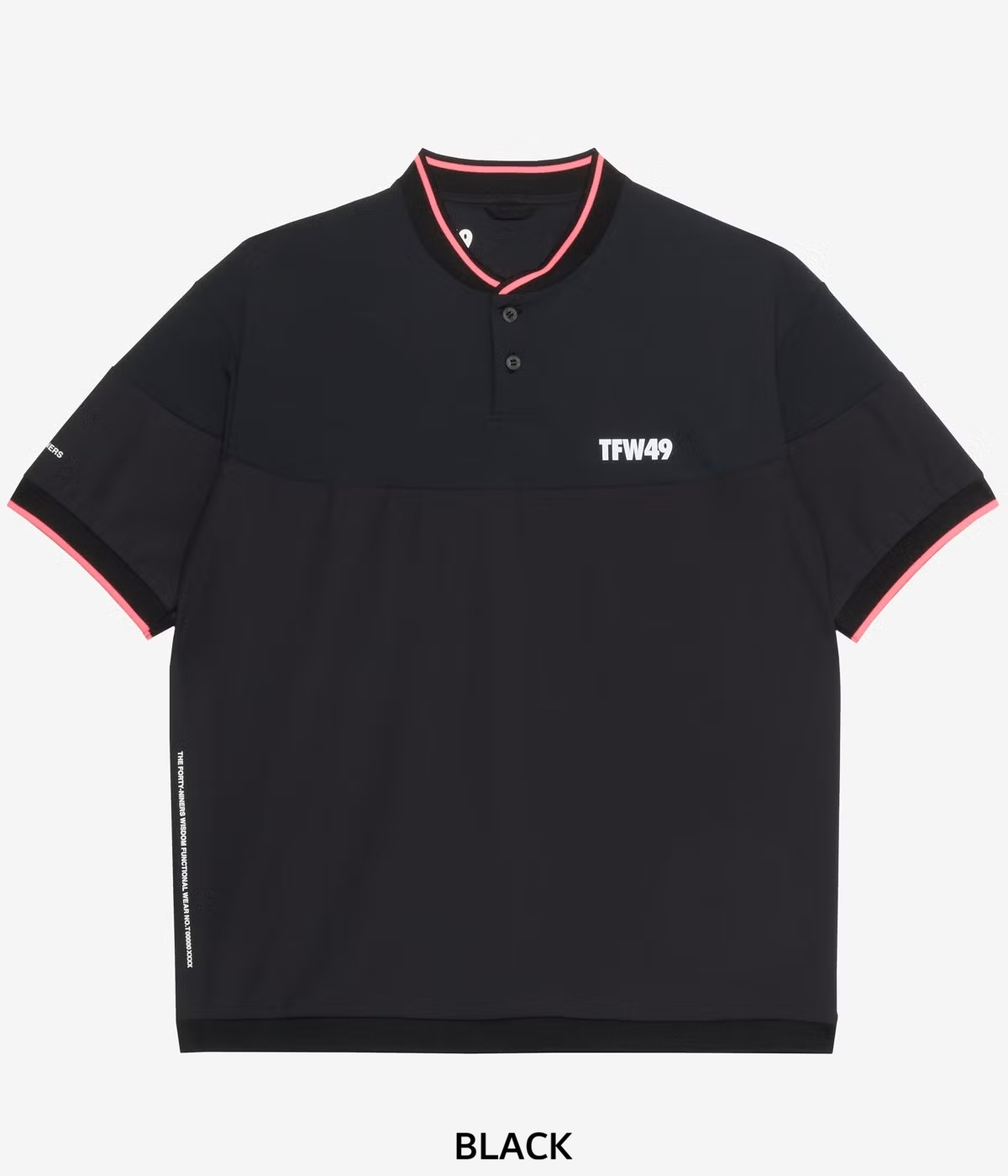 TFW49 / T102610021 / PANEL COLLAR LESS POLO (2色) | BRAND,TFW49