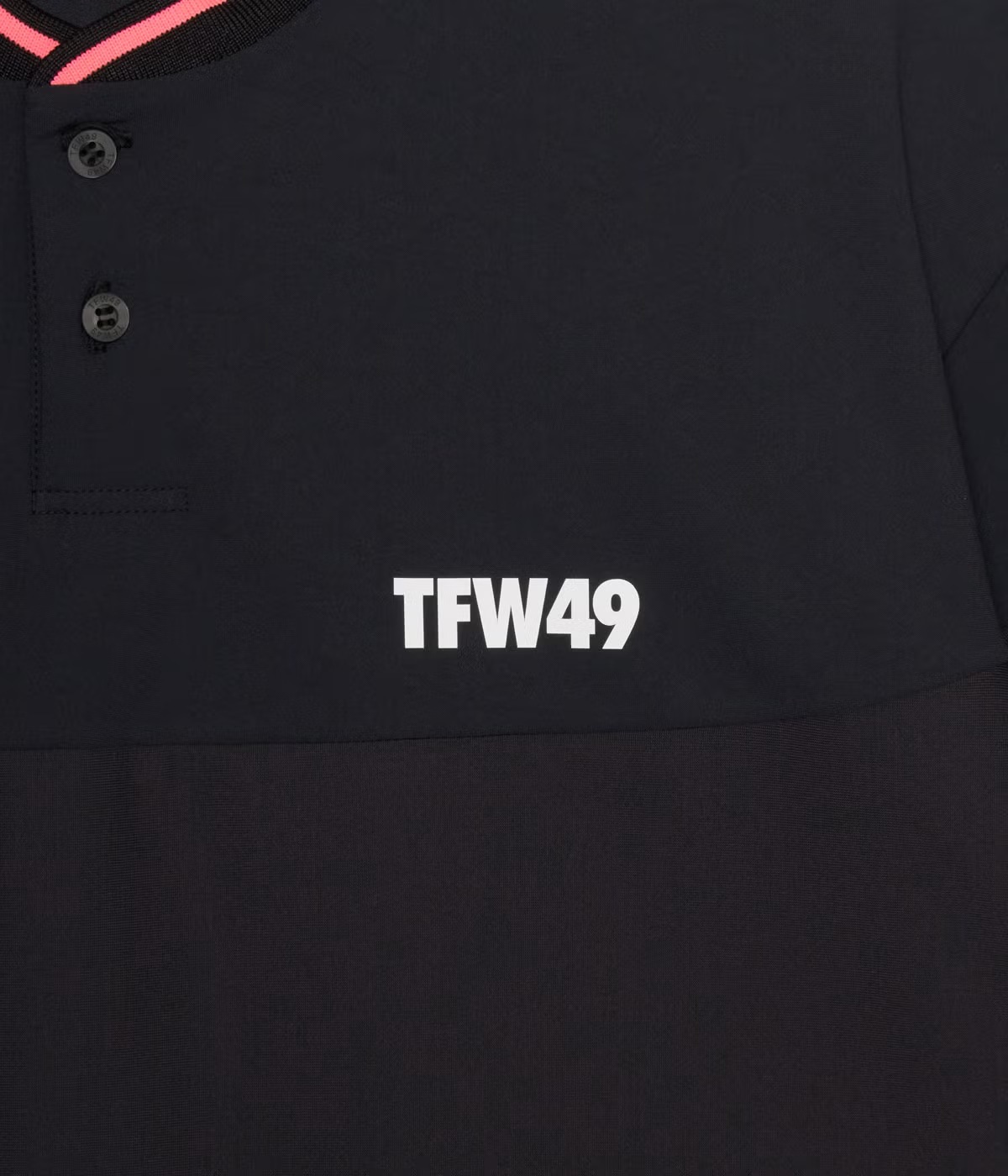 TFW49 / T102610021 / PANEL COLLAR LESS POLO (2色) | MEN | ゴルフ