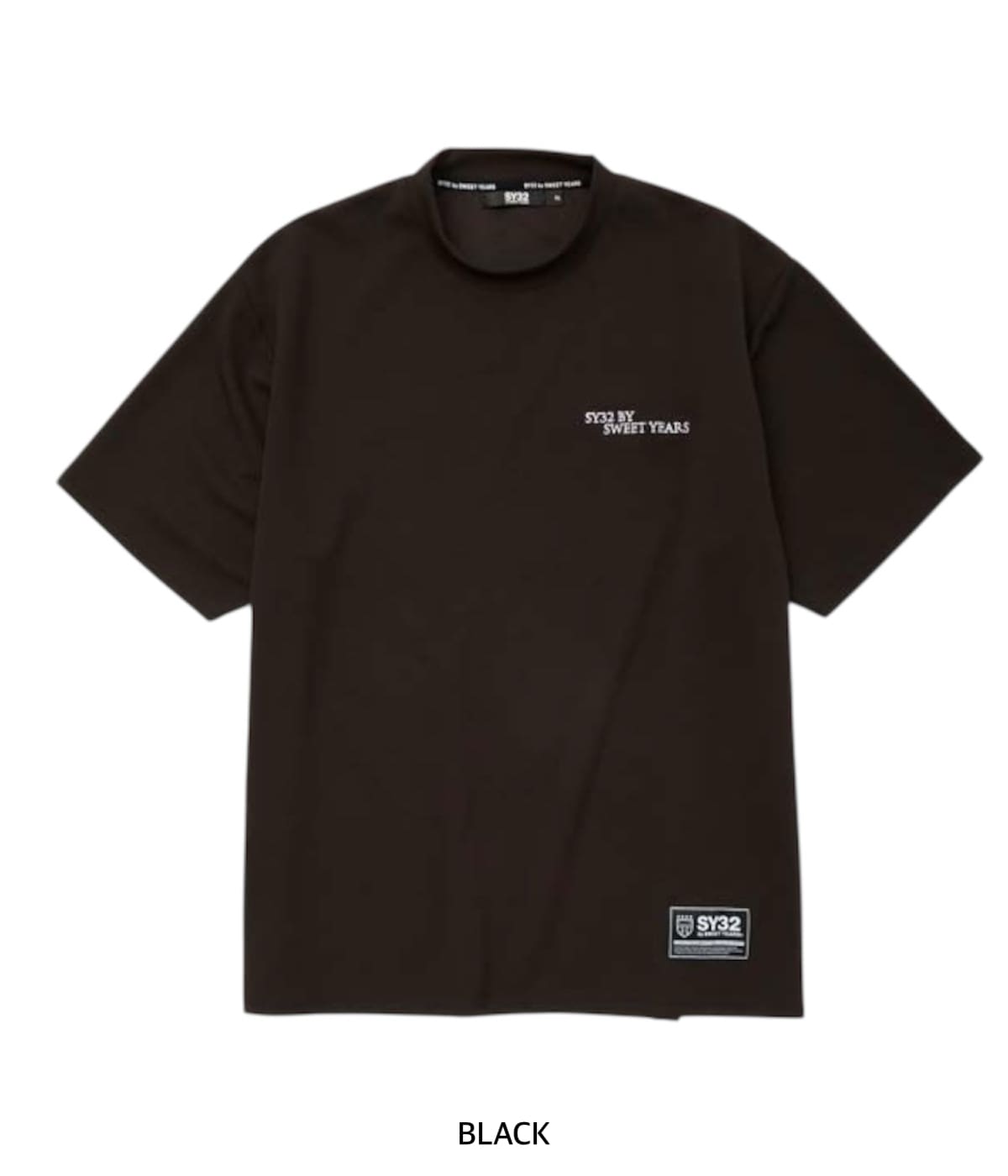 SY32 by SWEET YEARS / 15085RG/ NASHIJI EMBROIDERY LOGO TEE