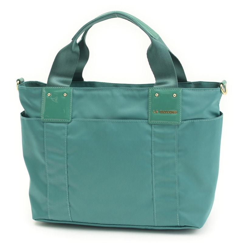 撥水加工で雨の日も安心◎ 2WAYナイロントート【軽量】