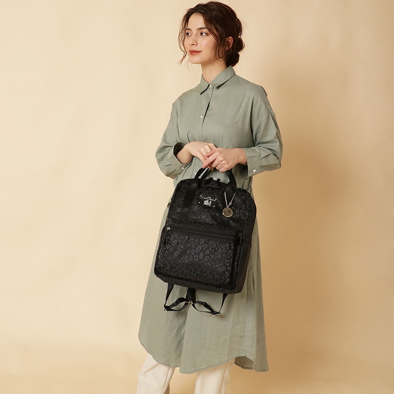 10ポケット持ち手付きリュック｜レディースバッグ専門店 LA BAGAGERIE