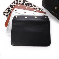 カスタムフラップショルダーバッグ 無地フラップ