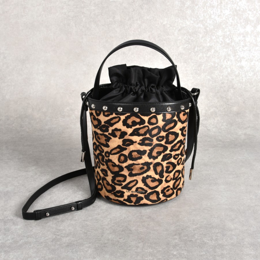 LA BAGAGERIE×Chiyo レオパードバケツ2WAYバッグ