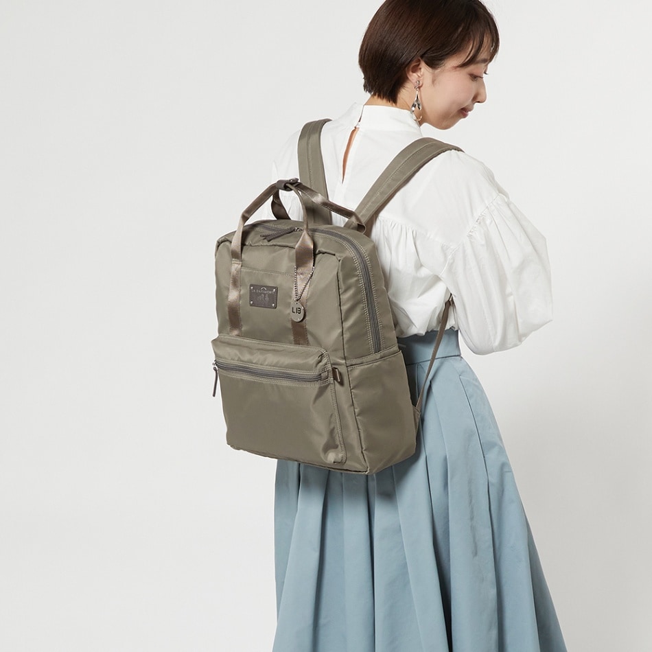 10ポケット持ち手付きリュック Lサイズ