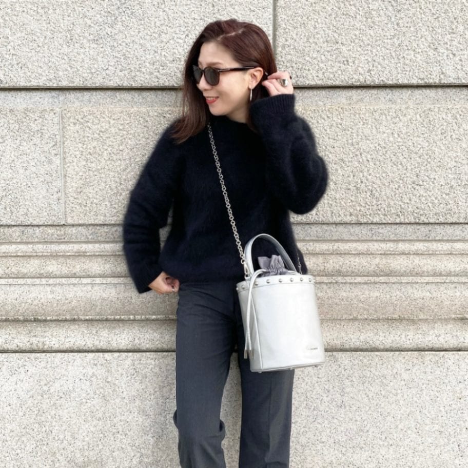 インスタグラマー chiyoさん×LA BAGAGERIE】チェーンバケツバッグ