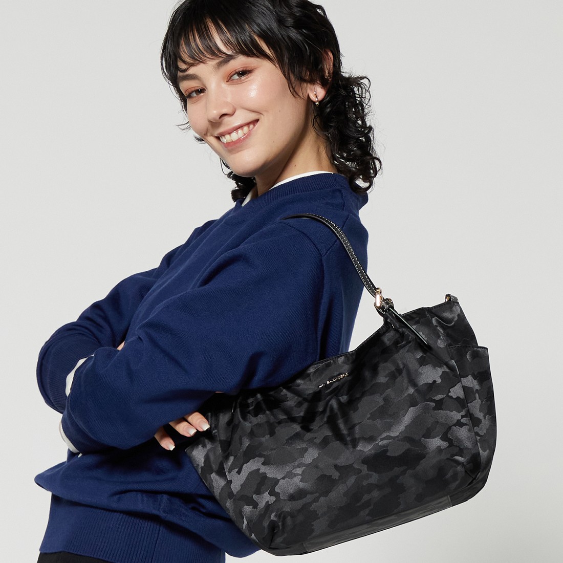 【DOLCE&GABBANA】ボックスバッグ コーティングジャカード 2way マルチカラーのメンズ ボックスバッグ コーティングジャカード