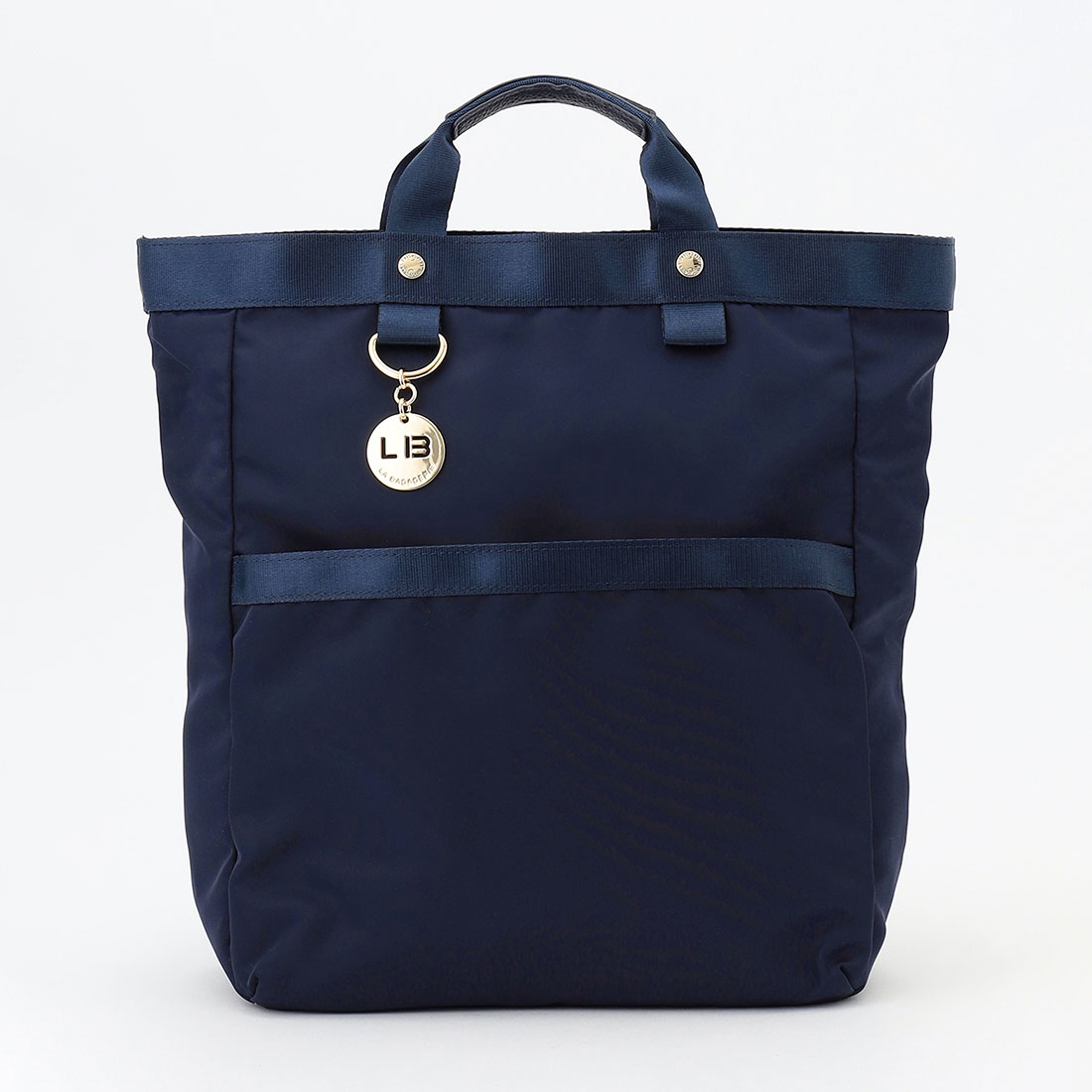 チャーム付き ナイロンリュック