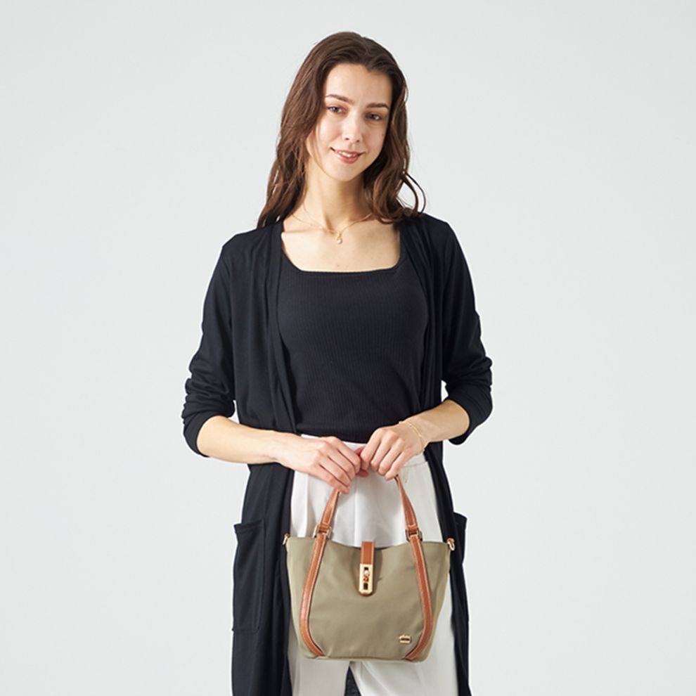 ひねり金具付きエレガンストート　SSサイズ