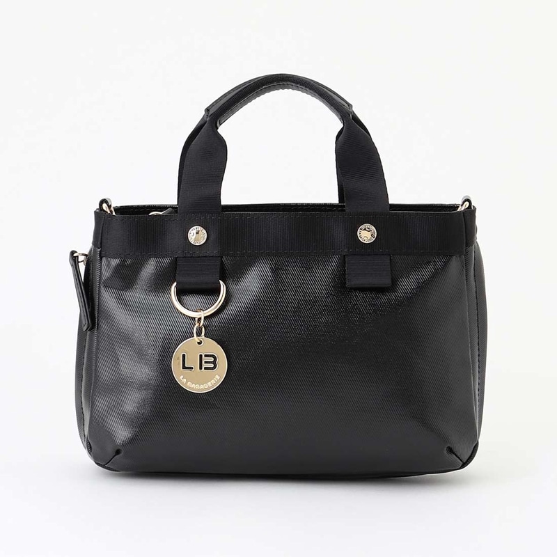 【コットン×ポリウレタン】シャイニーミニマムトート