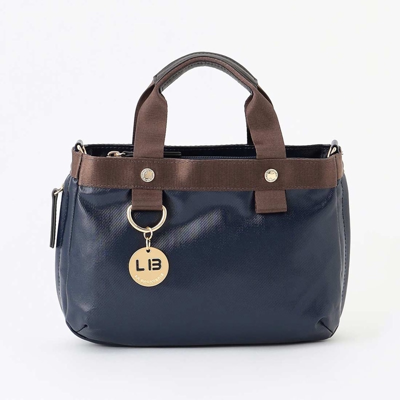 【コットン×ポリウレタン】シャイニーミニマムトート