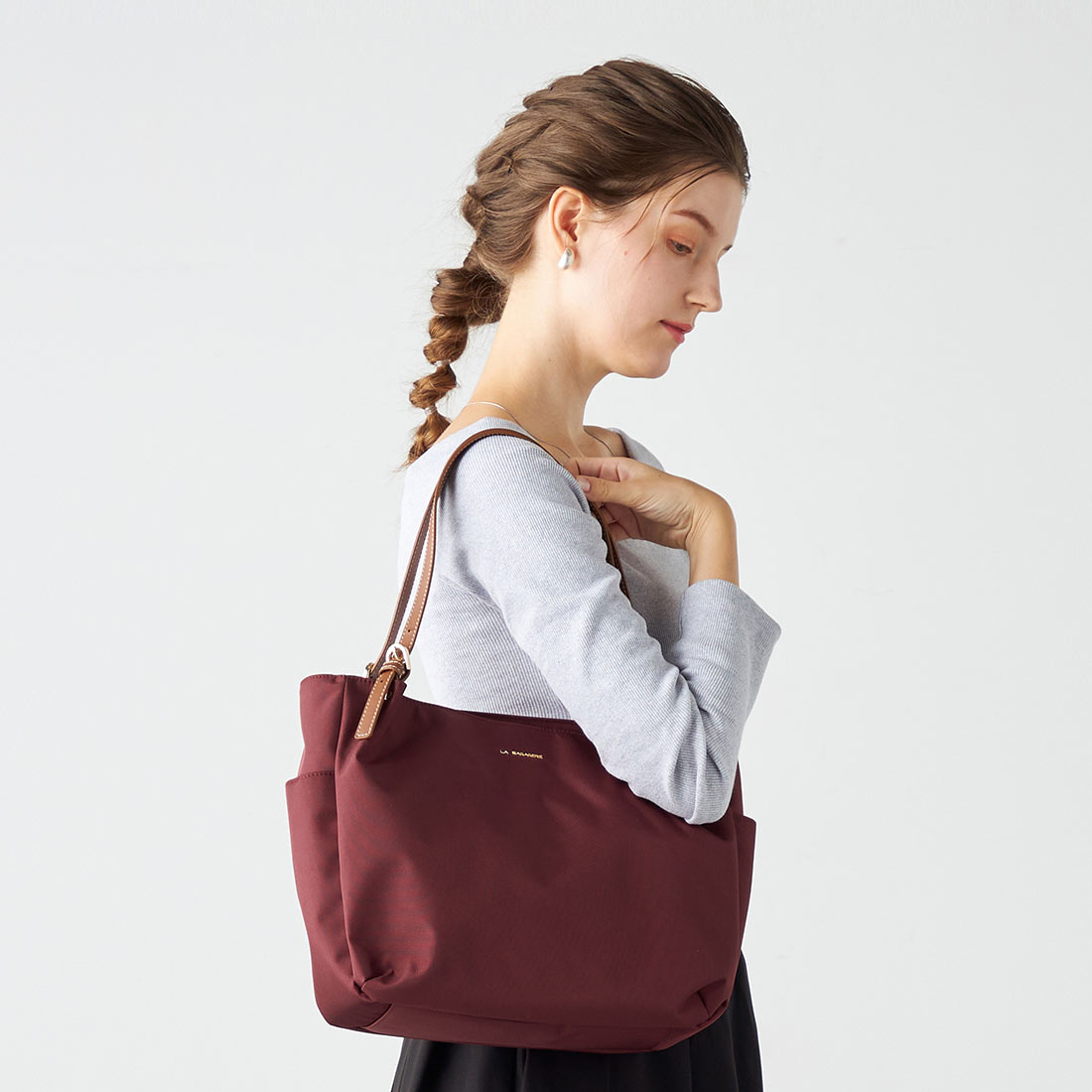 ポリエステルキャンバス A4トート