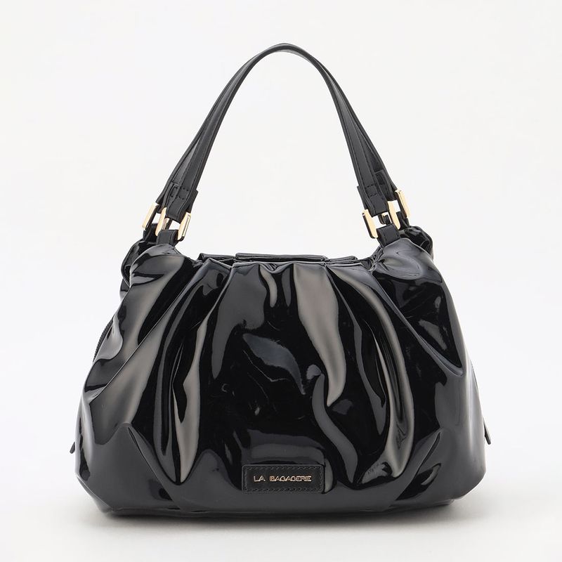 ソフトエナメル2WAYハンドバッグ Sサイズ