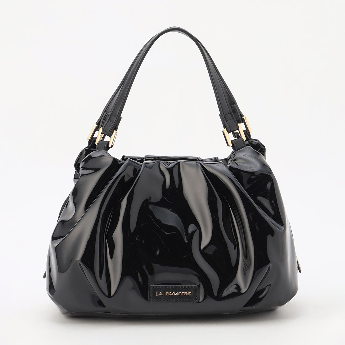 ソフトエナメル2WAYハンドバッグ Sサイズ