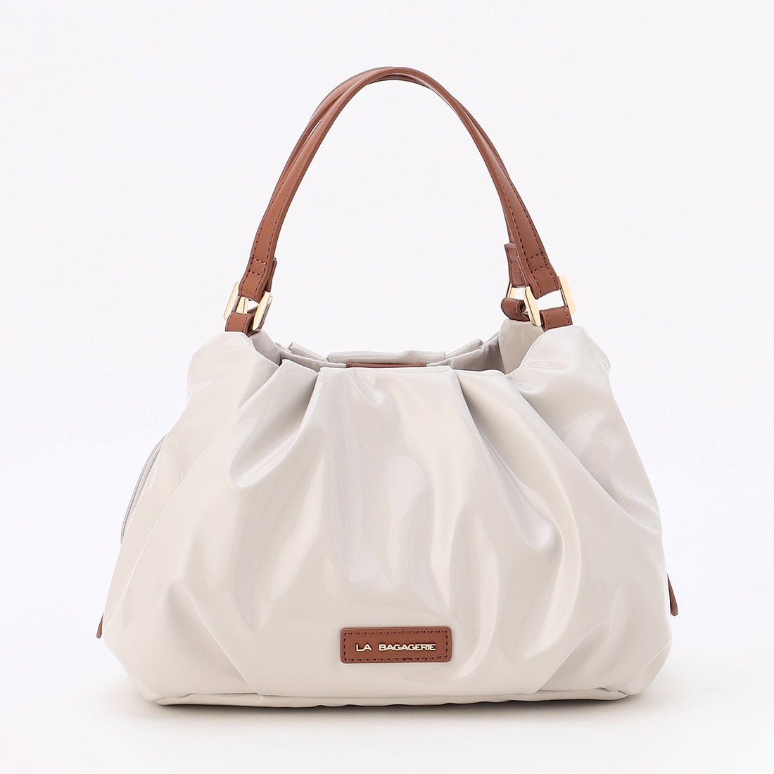 ソフトエナメル2WAYハンドバッグ Sサイズ｜レディースバッグ専門店 LA