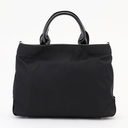 ツイルナイロン×エナメル 2WAYトートバッグ Sサイズ