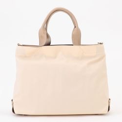 ツイルナイロン×エナメル 2WAYトートバッグ Mサイズ