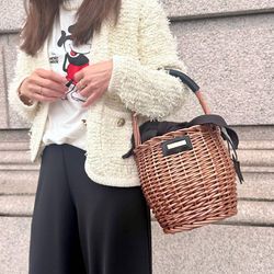 LA BAGAGERIE×Chiyo カゴバッグ