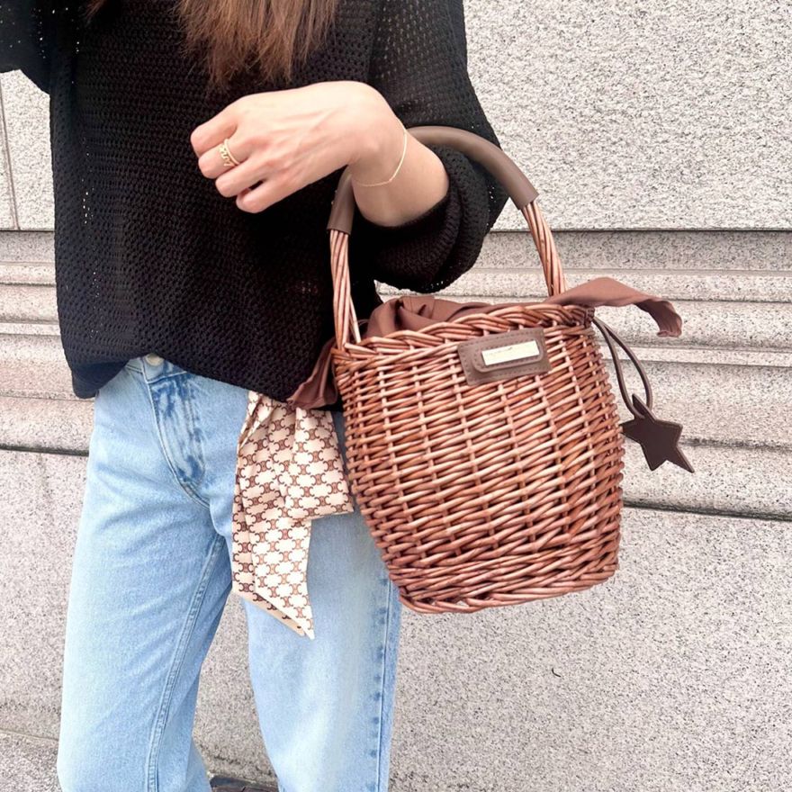 LA BAGAGERIE×Chiyo カゴバッグ