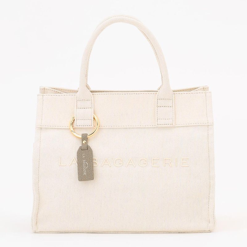 チャーム付きデニムバッグ Sサイズ