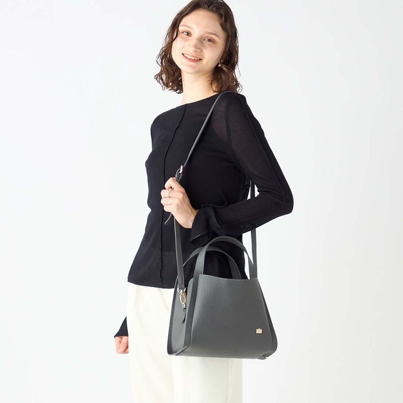 ソフトシュリンク2WAYハンドバッグ small