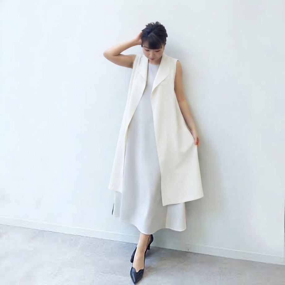 【Aqua】ロングジレ 【3132790】
