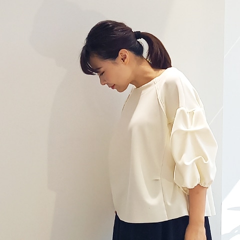 【Aqua】袖ボリュームプルオーバー【1236790】